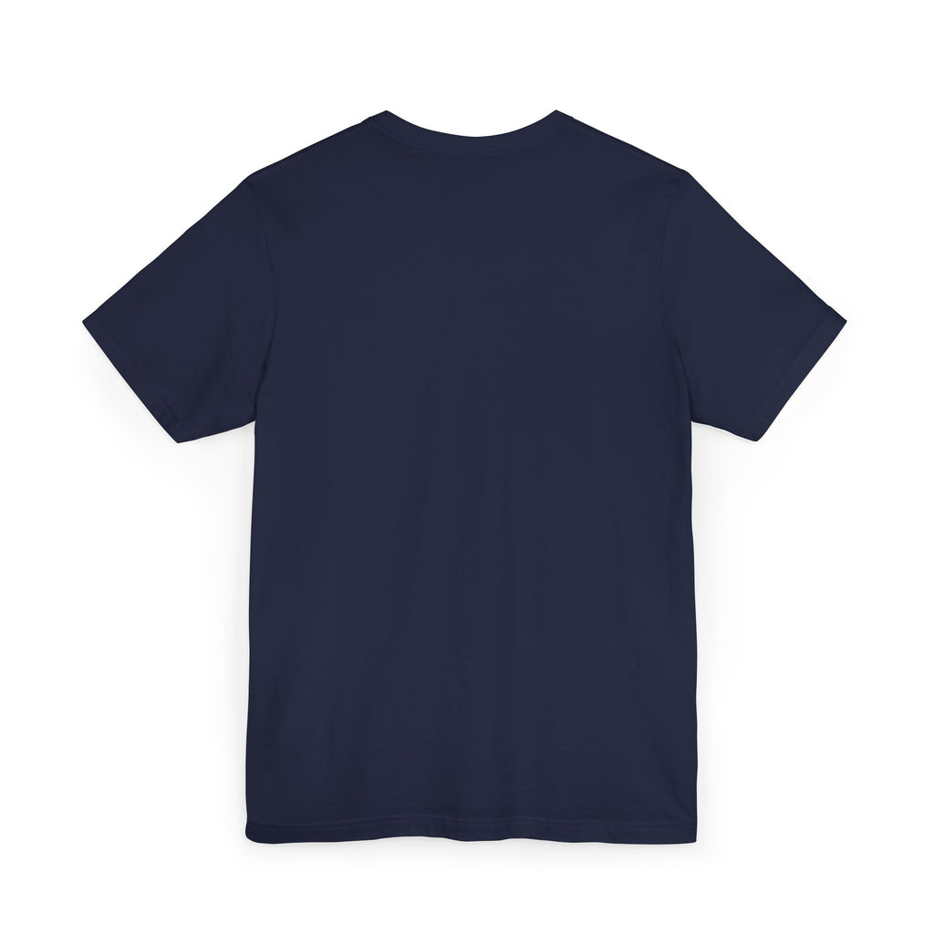 Back of Haughty But Charming Vintage Portrait T-Shirt - Navy