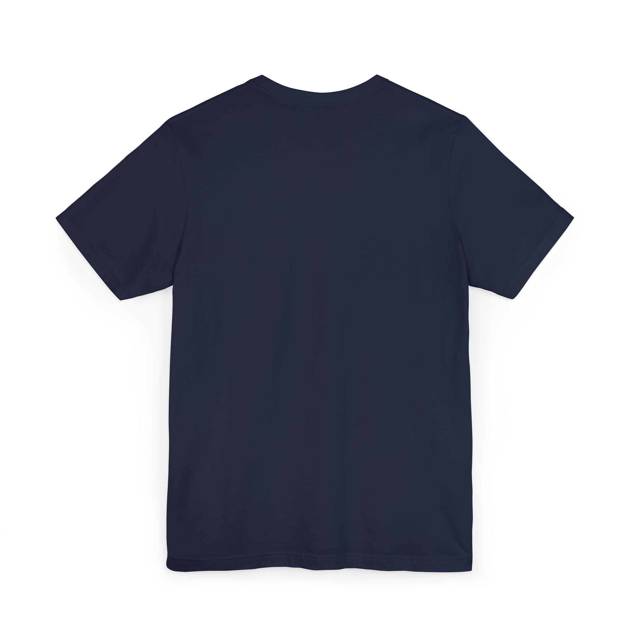 Back of Haughty But Charming Vintage Portrait T-Shirt - Navy