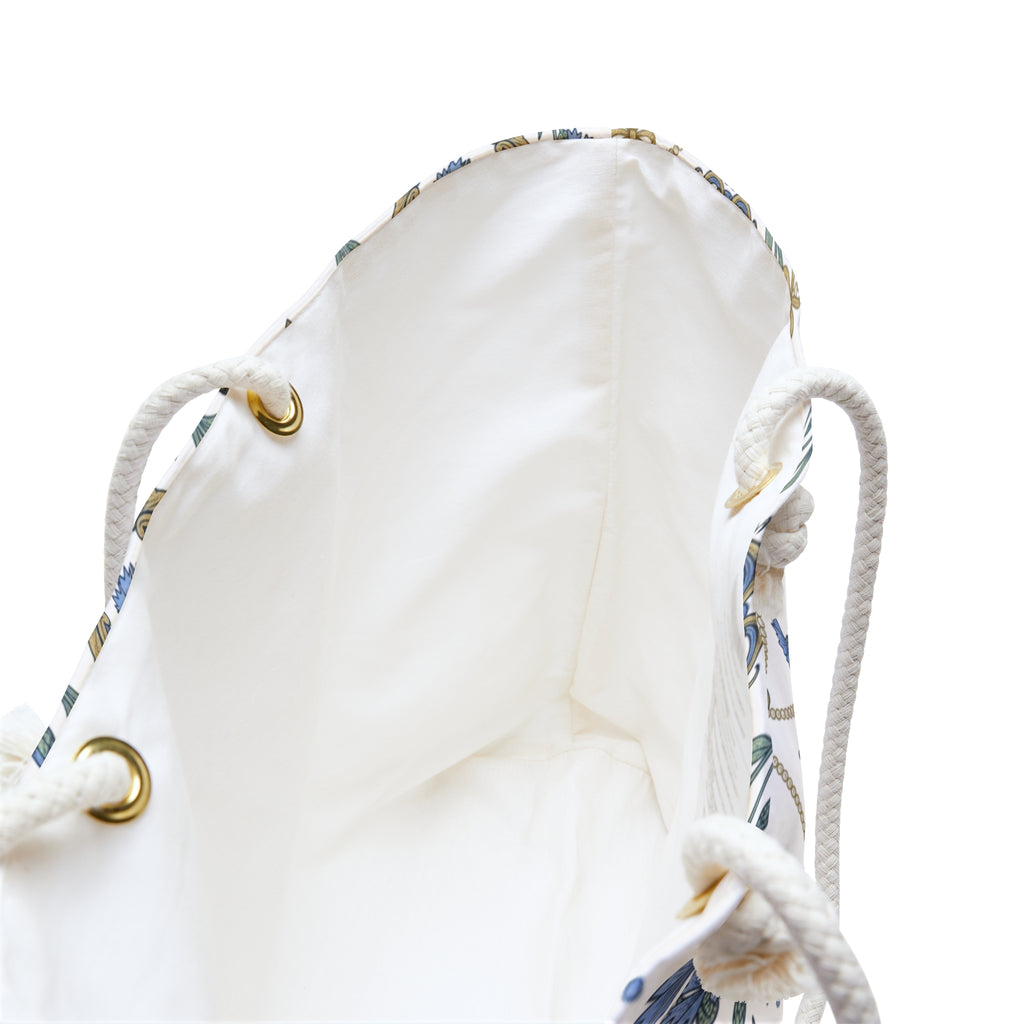 Cornflowers & Pearls Weekender Bag – Patterned Travel Tote