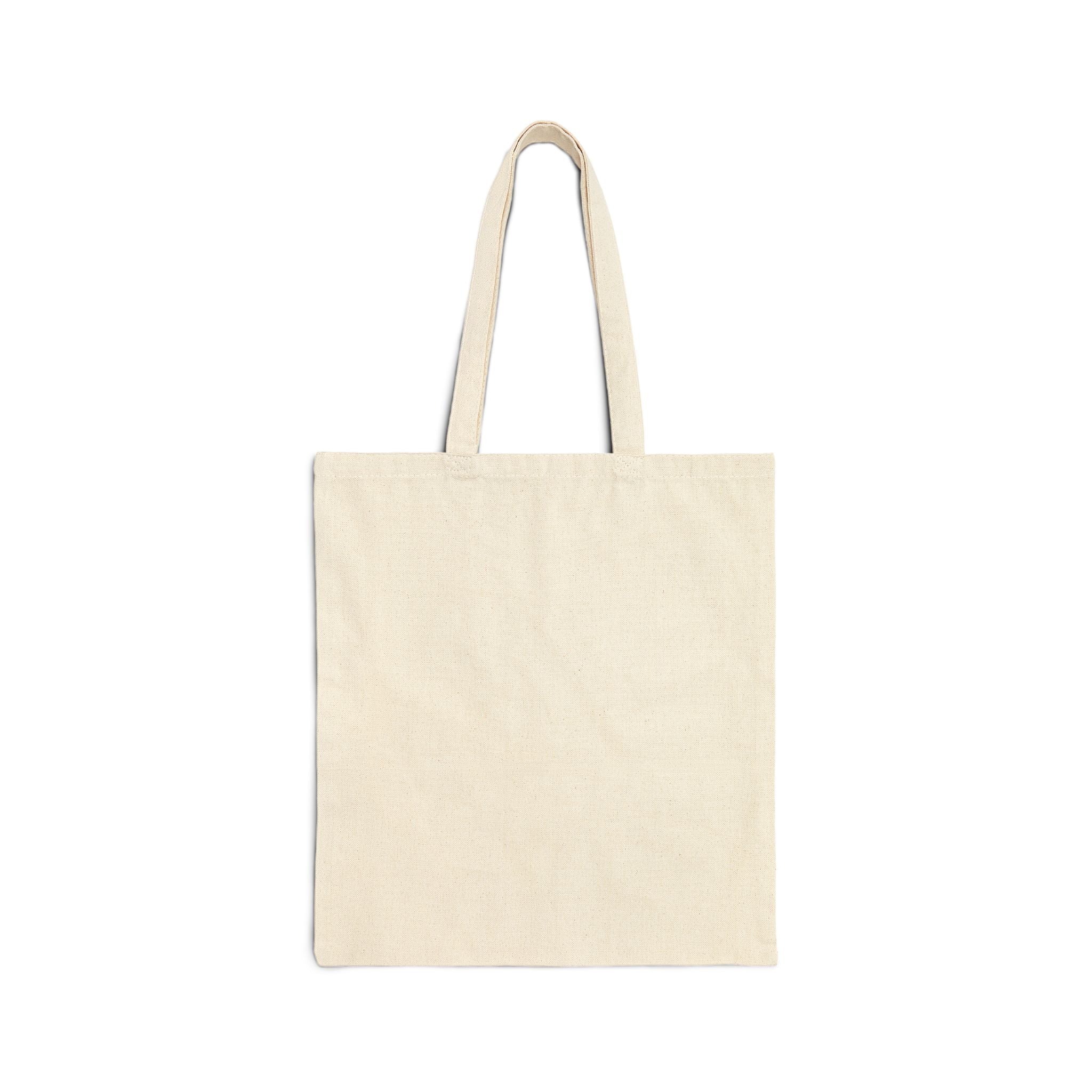 Les Chats Canvas Tote — Floral Cat Illustration Cotton Tote Bag