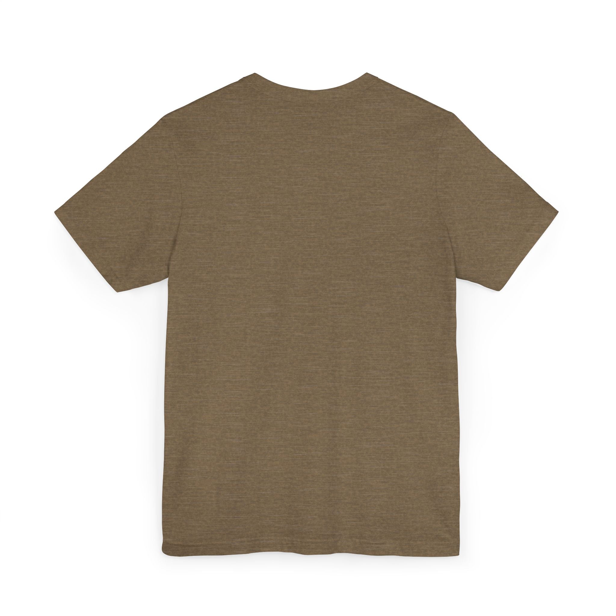 Back view of Heather Haughty But Charming Vintage Portrait T-Shirt