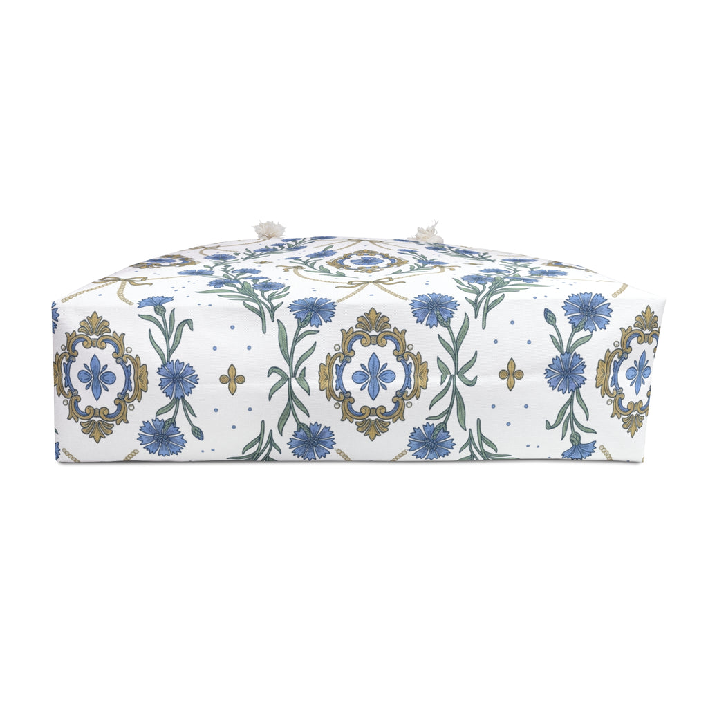 Cornflowers & Pearls Weekender Bag – Patterned Travel Tote