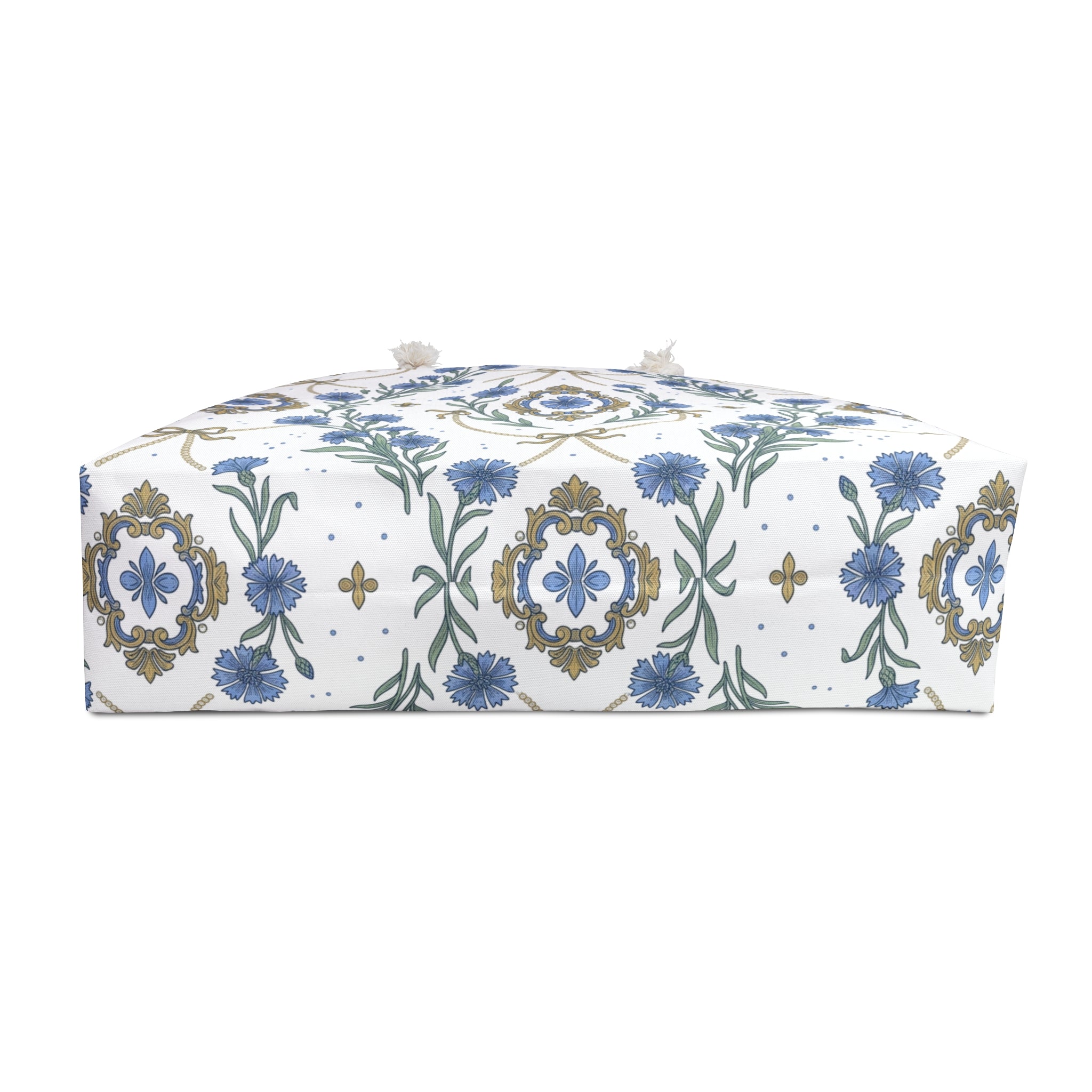 Cornflowers & Pearls Weekender Bag – Patterned Travel Tote