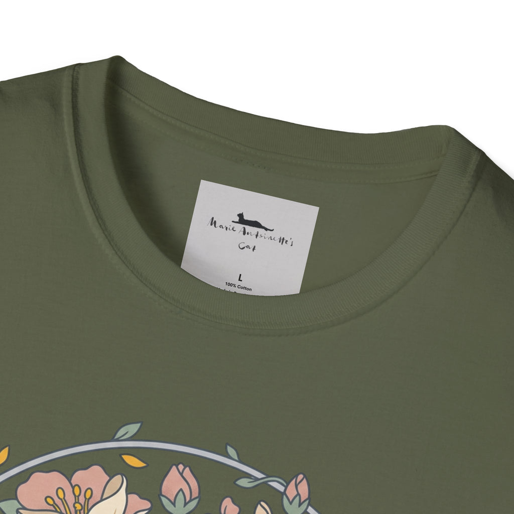 Floral Kitten Bouquet T-shirt — Blooming Kittens Women’s Cotton Tee