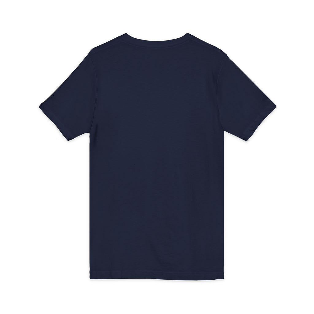 Cat Lover V-Neck Tee — "Low Maintenance. High Standards. Likes Cats."