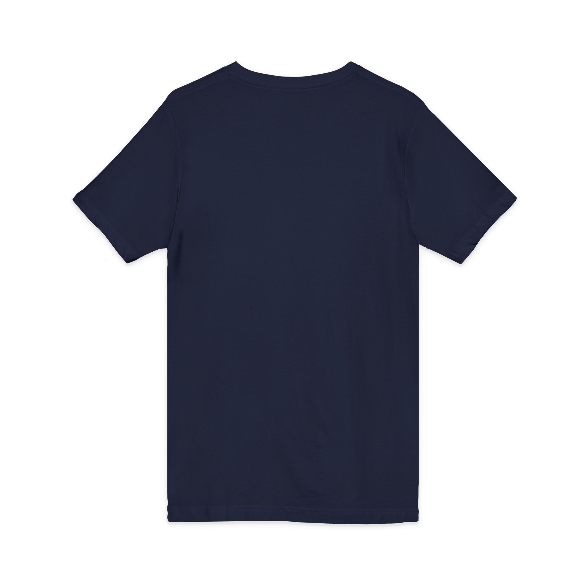 Cat Lover V-Neck Tee — "Low Maintenance. High Standards. Likes Cats."