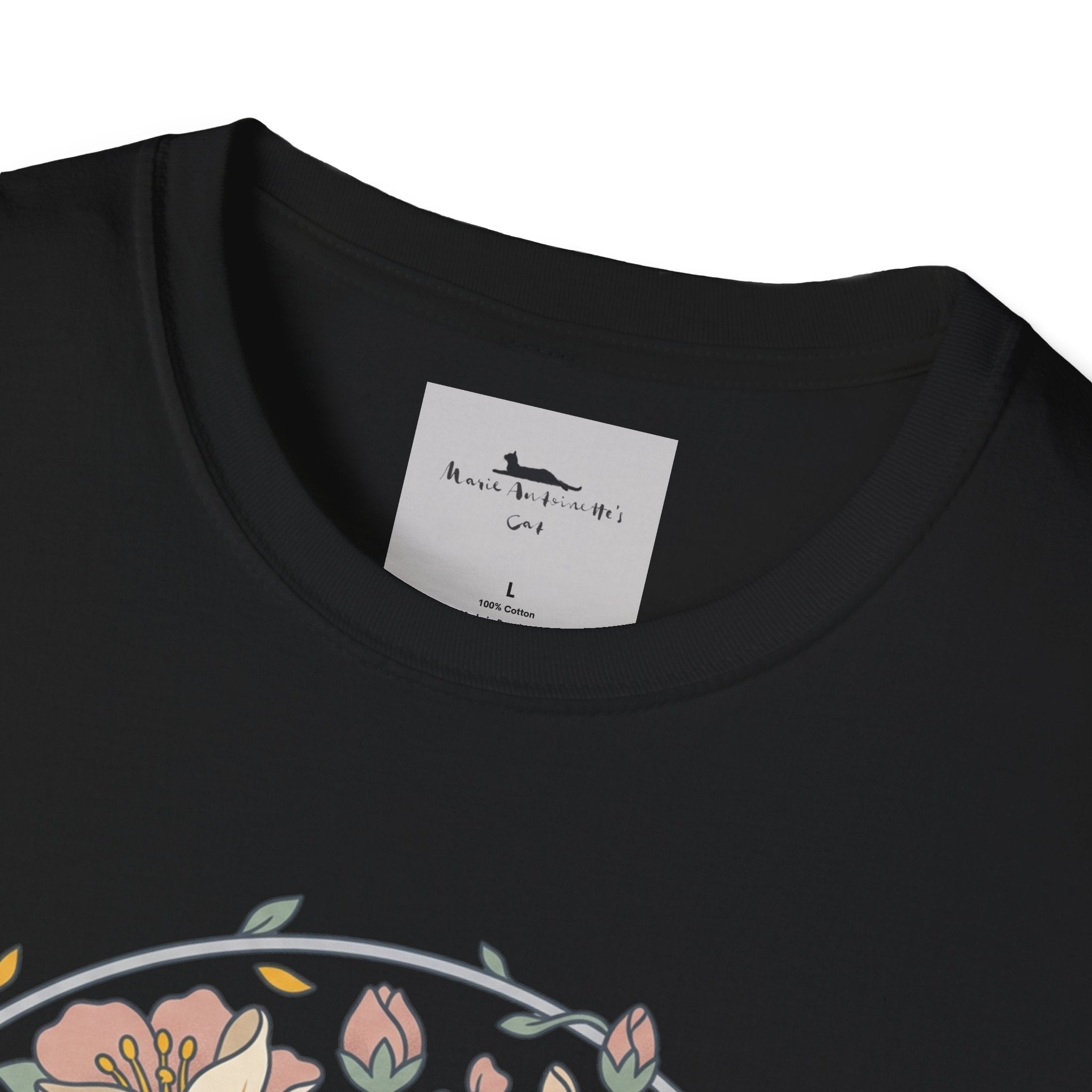 Floral Kitten Bouquet T-shirt — Blooming Kittens Women’s Cotton Tee