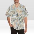 Cat Themed Hawaiian Shirt-Men's
