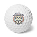 Golf Balls, 6pcs | Men Who Like Cats