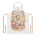 Marie Antoinette Baking Apron – “Let Them Bake Cake” Decorative Kitchen Apron