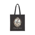 Shopping Queen Illustration Tote Bag | 18th Century Rococo Lady Portrait